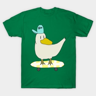 Duck on a Skateboard T-Shirt